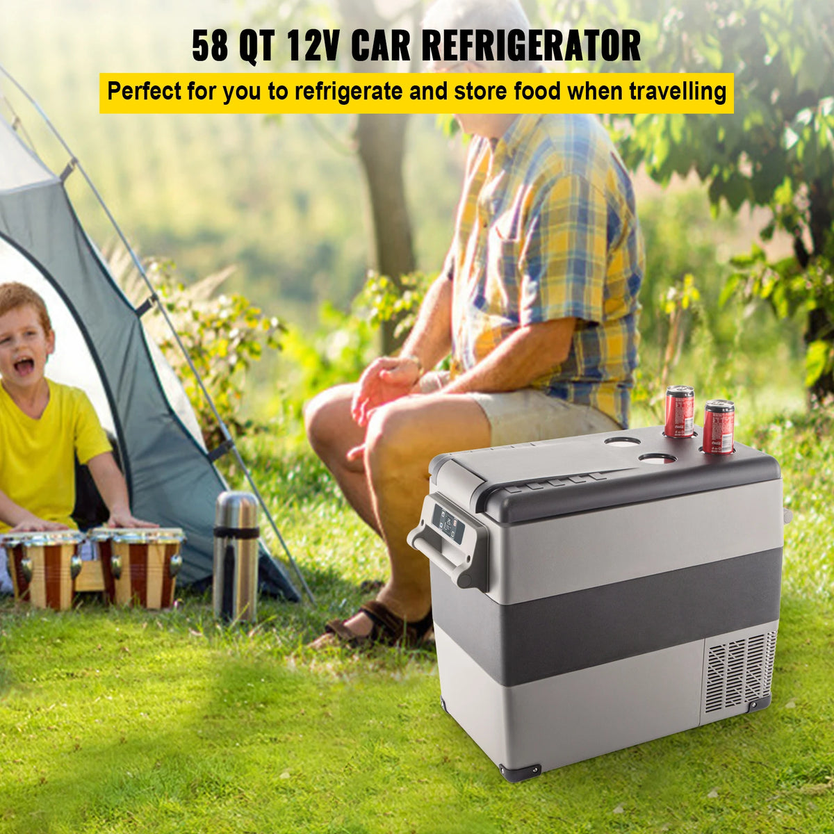 Icedrif Pro Nevera-Congelador Portátil con App — Compresor Real -20°C a 20°C, 15L a 55L