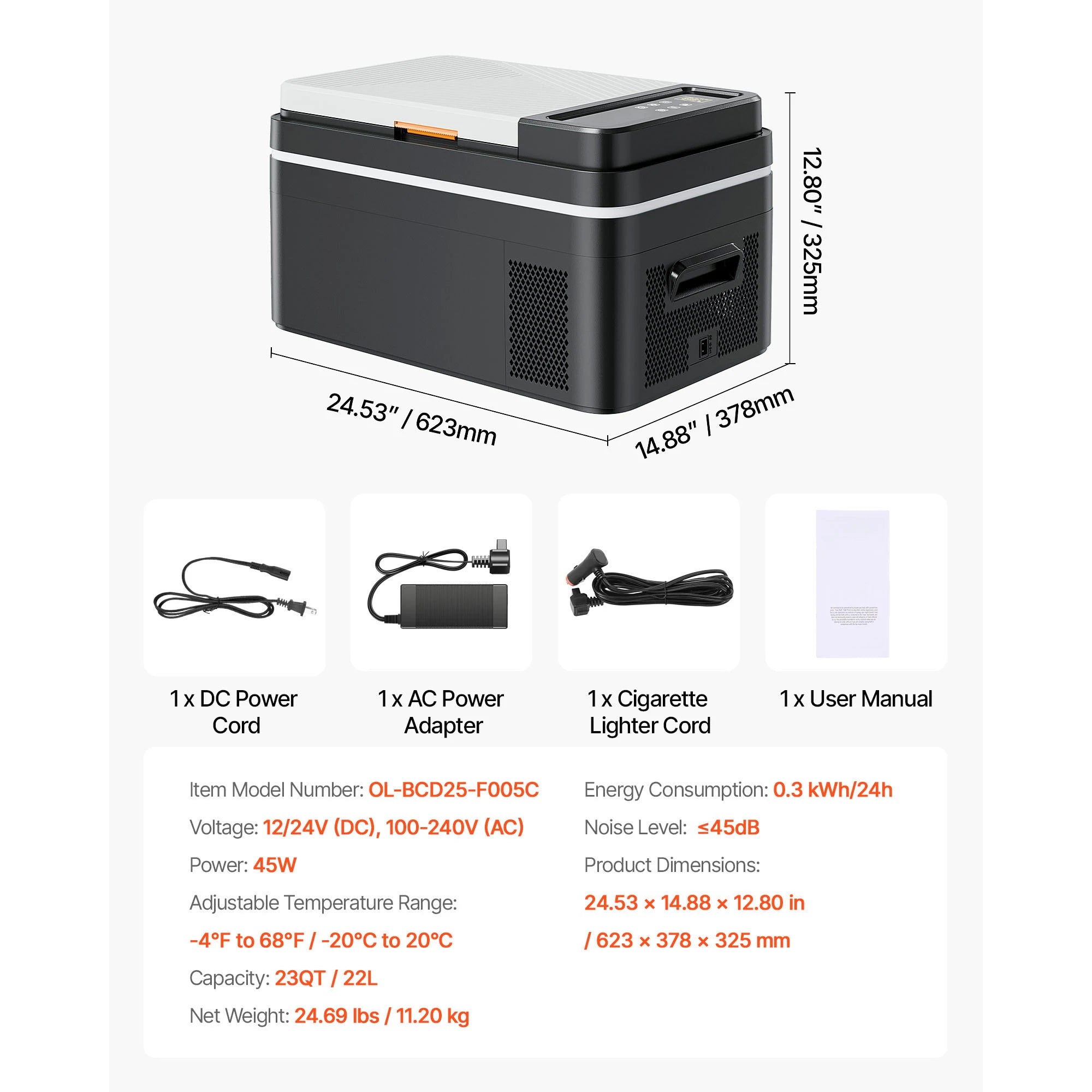 Icedrif Pro nevera-congelador en escena de camping al aire libre