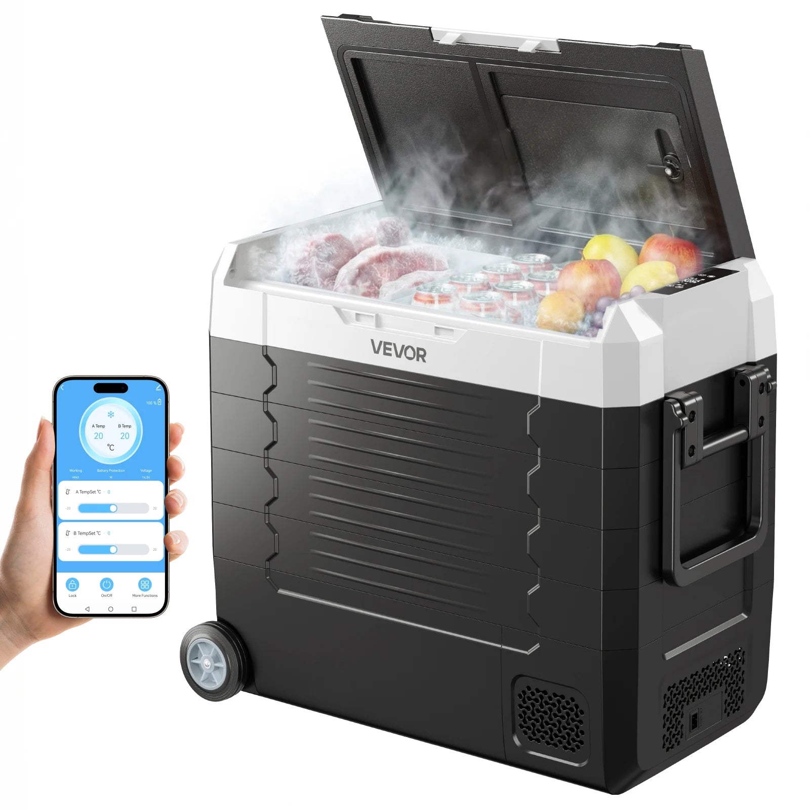 Icedrif Pro nevera-congelador, dimensiones y especificaciones técnicas